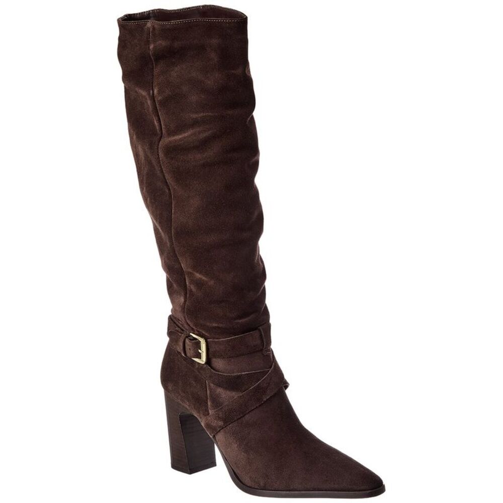 Dune London Solanna Suede Boot, Brown